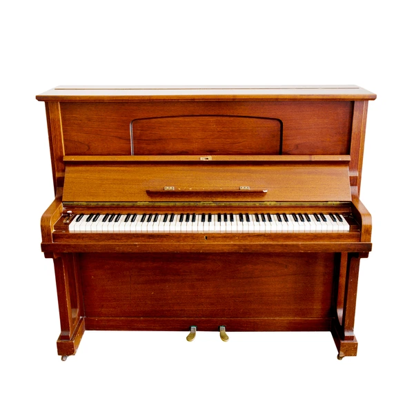 Old wood piano